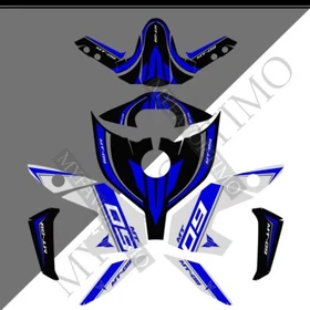 Suitable for Yamaha MT09 MT FZ 09 Tank Top Pad Fairing Motorcycle Sticker Set