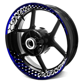 17 inch Vinyl Wheel Rim Stickers S30B For Yamaha FZ10 MT-10 18 19 20 21
