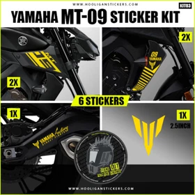 Custom Yamaha MT-09 sticker decals package [KIT03]