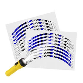 Reflective Sticker Strip Yellow Color SH14 For Kawasaki VULCAN S650 EN650 15-20