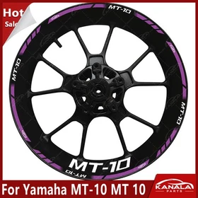 For Yamaha MT-10 MT 10 Motorcycle Accessories wheel decals rim stickers stripe