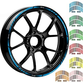17" 18" "MT-03" Motorcycle Wheel Rim Tape Decal Stripes Sticker for Yamaha MT-03