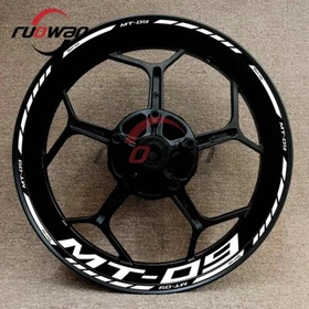 Wheel Hub Rim Decorative Decal Reflective Sticker For Yamaha MT-09 MT09 MT 09