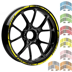 17" 18" Ninja 400R" Wheel Rim Tape Decal Stripes Sticker for Kawasaki Ninja 400R