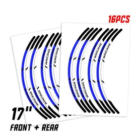 Orange STRIPE4 Wheel Sticker 17 inch Rim For Yamaha MT09 18 19 20 21