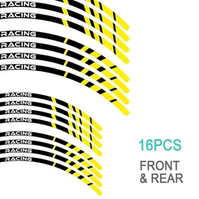 21" 18" A01B Stripe Dirt Bike Wheel Rim Stickers For BETA 500 RR-S 17-23 22 21