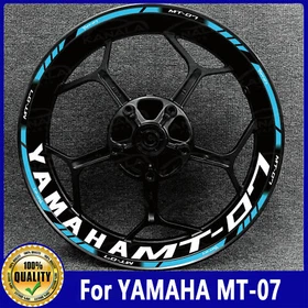 Motorcycle Hub Stickers Reflective Rim Decal Decorative / For YAMAHA MT-07 MT07