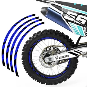 21 19 inch Rim Sticker For Yamaha YZ450F YZ250F YZ 125 250