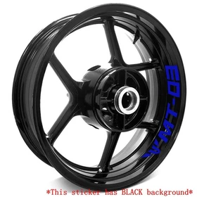 Wheel Rim Decal Letters Strips Stickers For Yamaha MT03 2018-2020