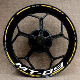 For Yamaha MT-09 mt09 Wheel Hub Rim Decorative Decal Reflective Sticker