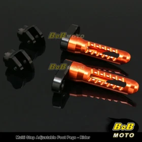 Adjustale Front Foot Pegs Rests Fit Yamaha YZF R1 R1M 15-19 YZF R1S R6
