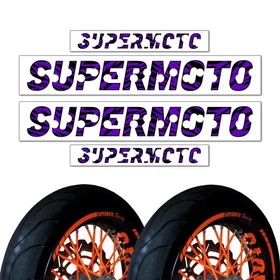 Inner Rim Stickers Supermoto 17" Tape W03 For Honda XR 250SM 03 04 05 XR250 SM