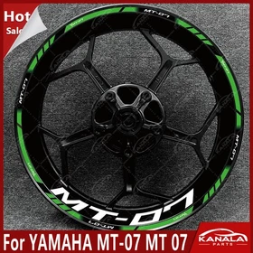 For YAMAHA MT-07 MT 07 Motorcycle 17inch wheel decals rim stickers stripes New