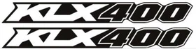 Swingarm Stickers Decals Stripes For 2002-2004 KAWASAKI KLX 400 KLX400R KLX400SR