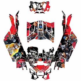 Can Am X3 Maverick Design Graphic Kit Wraps Decals Off Road Looney 2017-25