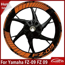 For Yamaha FZ-09 FZ 09 Accessories wheel Waterproof decals stickers Sets New