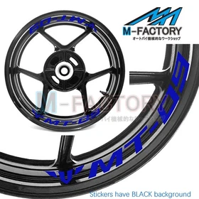 Rim Wheel Decal Stickers Stripe 17'' For Yamaha MT09 2018-2020