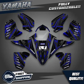Graphics Kit for YAMAHA YFZ 450R 2014-2025 Fits Yamaha YFZ450R full kit  yfz450r