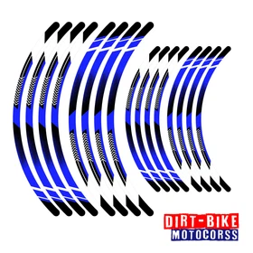 ARROW01 Dirt Bike Wheel Rim Stickers For Yamaha YZ250FX YZ450FX 2016-2021