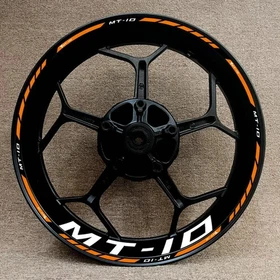 Decal Reflective Sticker Wheel Hub Rim Decorative For YAMAHA MT-10 mt10 MT10