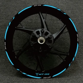For Yamaha MT-03 MT 03 MT03 Decal Wheel Hub Waterproof Reflective Stickers