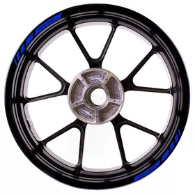 For Yamaha MT09 MT-09 Stripes Rim Stickers 17 inch Edge Tape Green
