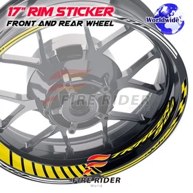 17 inch Rim Sticker Letters Decal For Yamaha TRACER 900 FJ-09 18-20 21 22 23 24