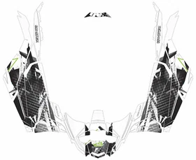 2017+ Can Am X3 Maverick Design Graphic Kit Wraps Decals Off Road 005