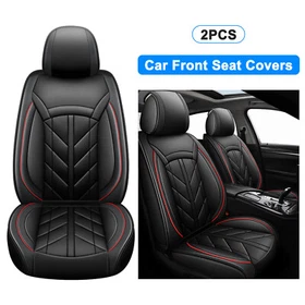 Luxury Car Seat Cover For Honda CR-V Civic Accord HR-V Front&Rear PU Leather 