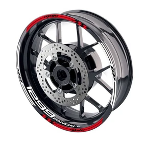 Wheel Rim Checks Sticker Decal Tapes For Ducati 1299 PANIGALE 2015-2019 17