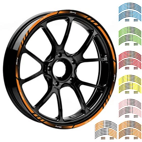 17" 18" Ninja 400R" Wheel Rim Tape Decal Stripes Sticker for Kawasaki Ninja 400R