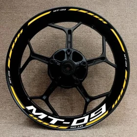 For Yamaha MT-09 mt09 Wheel Hub Rim Decorative Decal Reflective Sticker