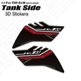 For Yamaha motorcycle YZF-R1M YZFR1M fuel tank cap protection sticker 2015-2026