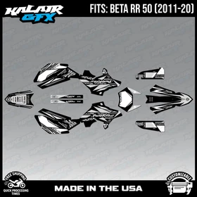Graphics Kit for Beta RR50 (2011-2020) Rugged Series - WHITE