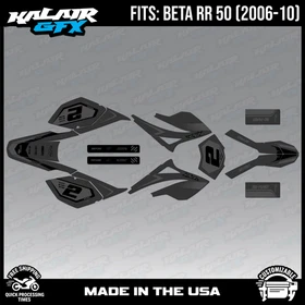 Graphics Kit for Beta RR50 (2006-2010) Flight Series - SMOKE