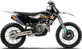 Factory Effex 2023 Rockstar Husqvarna Factory Racing Graphic Kit - Motocross Dir