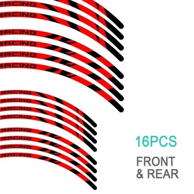21" 18" A01B Stripe Dirt Bike Wheel Rim Stickers For Honda CRF 450L 19-20