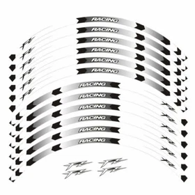 17``RIM STRIPES WHEEL DECAL TAPE STICKER KIT FOR YAMAHA FZ 07 FZ10 FZ1 FZ8 FZ
