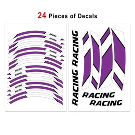For Honda CBR650R 19-24 23 22 21 20 GP06 Racing Inner Stripe Wheel Stickers