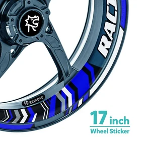 Racing BP 17 inch Rim Wheel Stickers Decals For Yamaha MT09 18-21 20 19