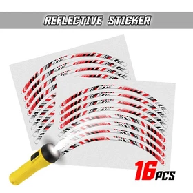 SH15 Red Reflective Wheel Sticker Tape For Yamaha YZF R25 2014-2021