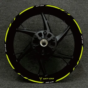Decal Reflective Sticker Wheel Hub Rim Decorative For YAMAHA MT09 MT-09 17 inch