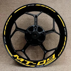 For Yamaha MT-09 mt09 Wheel Hub Rim Decorative Decal Reflective Sticker