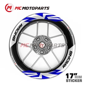 17'' Rim Wheel Sticker Vinyl Decal S09 For Yamaha FZ8 FZ09 MT01 MT07