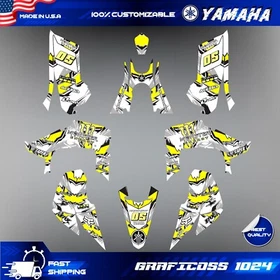 Yamaha YFZ 450R 450X Graphics kit 2014 2016 2018 to 2025 decals stickers ATV UTV