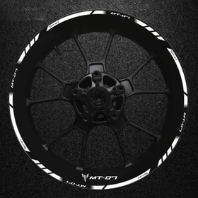 For Yamaha MT-07 mt 07 Hub Decal Rim Decoration High Quality Reflective Sticker