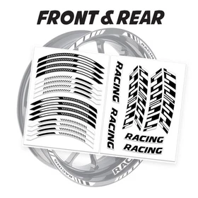 FC66 17'' Rim Wheel Stickers Decal Kit For Suzuki Bandit GSF 1250 07-18 17 16 15