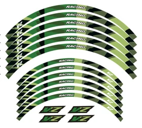 "21 "19 RIM WHEEL STRIPES TAPE STICKERS FOR YAMAHA YZ 125/250 YZ 250F/450F/450FX