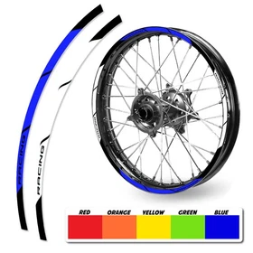 21''&18'' P04B Dirt Bike Strips Rim Sticker Decal For Yamaha TT-R 250 1999-2006
