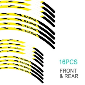 21" 18" A01B Stripe Dirt Bike Wheel Rim Stickers For BETA 525 RS 08-10 09